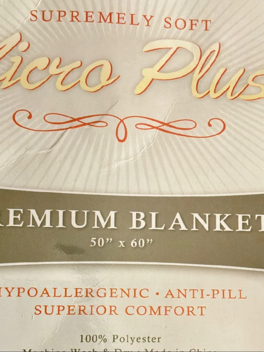 Premium Blanket - Blue Super Soft